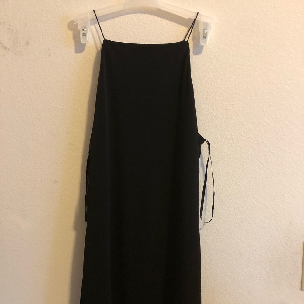 Black flowy dress